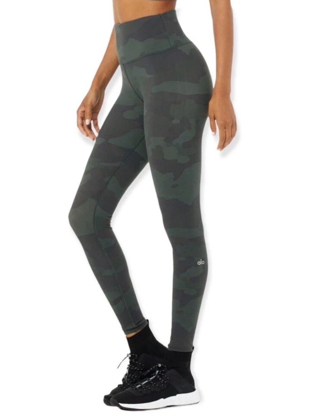 ALO High-Waist Camo Vapor Legging | Hunter Camo | XS